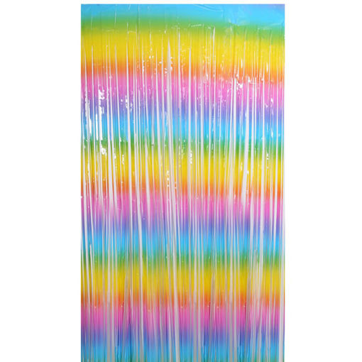 Picture of DOOR CURTAIN GRADIENT COLOURS